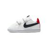 Casual Low Top Skateboard Shoes White Black Infant And Toddler 833537-107