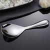 1 Stück Reislöffel aus Edelstahl Mehrzwecklöffel mit langem Griff Buffet-Servierlöffel Suppenlöffel Haushaltsküchenhelfer
