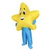 Deep Lake Blue Pentagram Inflatable Costume Funny Costume Halloween Party Props Inflatable Costume