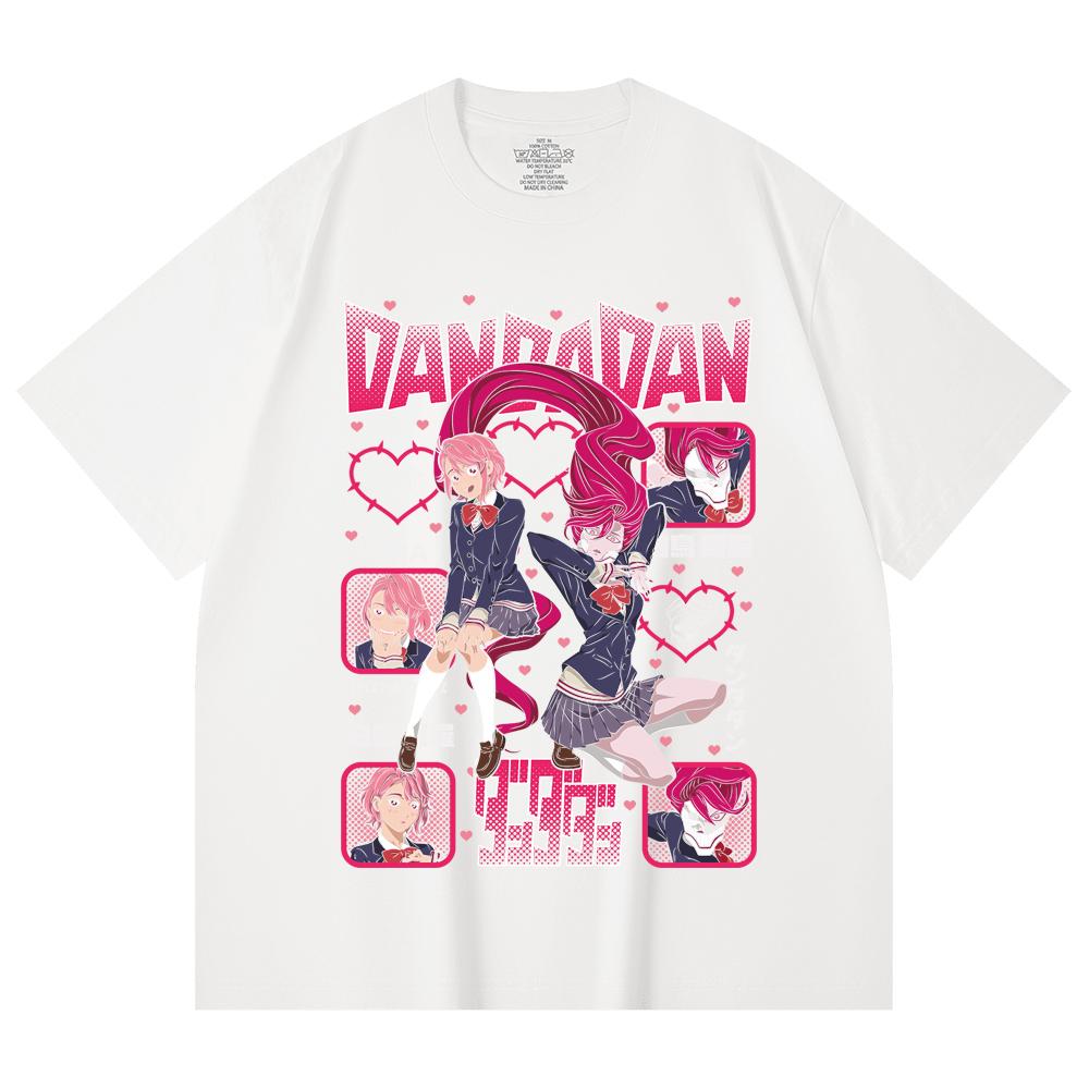230 Gsm 100% Cotton Dandadan V11 Aira Print Unisex Heavy Cotton T Shirt