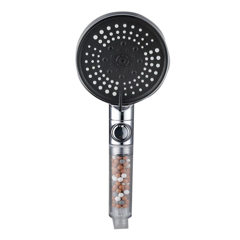 Filtered Shower Head Water Purification Bathroom Bath Travel Portable Supercharged Filter Hand Shower Head (as the picture,ABS+pc)