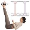 Bandes de résistance multi-usages Bande à pédales avec poignée, Abdomen Taille Bras Jambes réglables Bande d'entraînement robuste, Corde de tension pour abdominaux Cheville