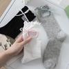 5 Pairs of Women's Summer Thin Lace Lace Embroidered Bow Baley Wind Tube Socks
