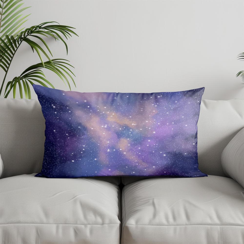 Home Decor Sea Turtles and Wavy Pattern Suitable For Sofa Bedroom Car Pillow Cover Cushion Rectangular Back Cushion