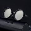 Round Frame Men's Adjustable Zoom ND Sunglasses - High-End TikTok Trendsetter