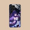 HSR Seele Glas Handyhülle für Samsung Galaxy A56 55 54 53 52 51 36 35 34 23 16 15 5G Buntes Cover
