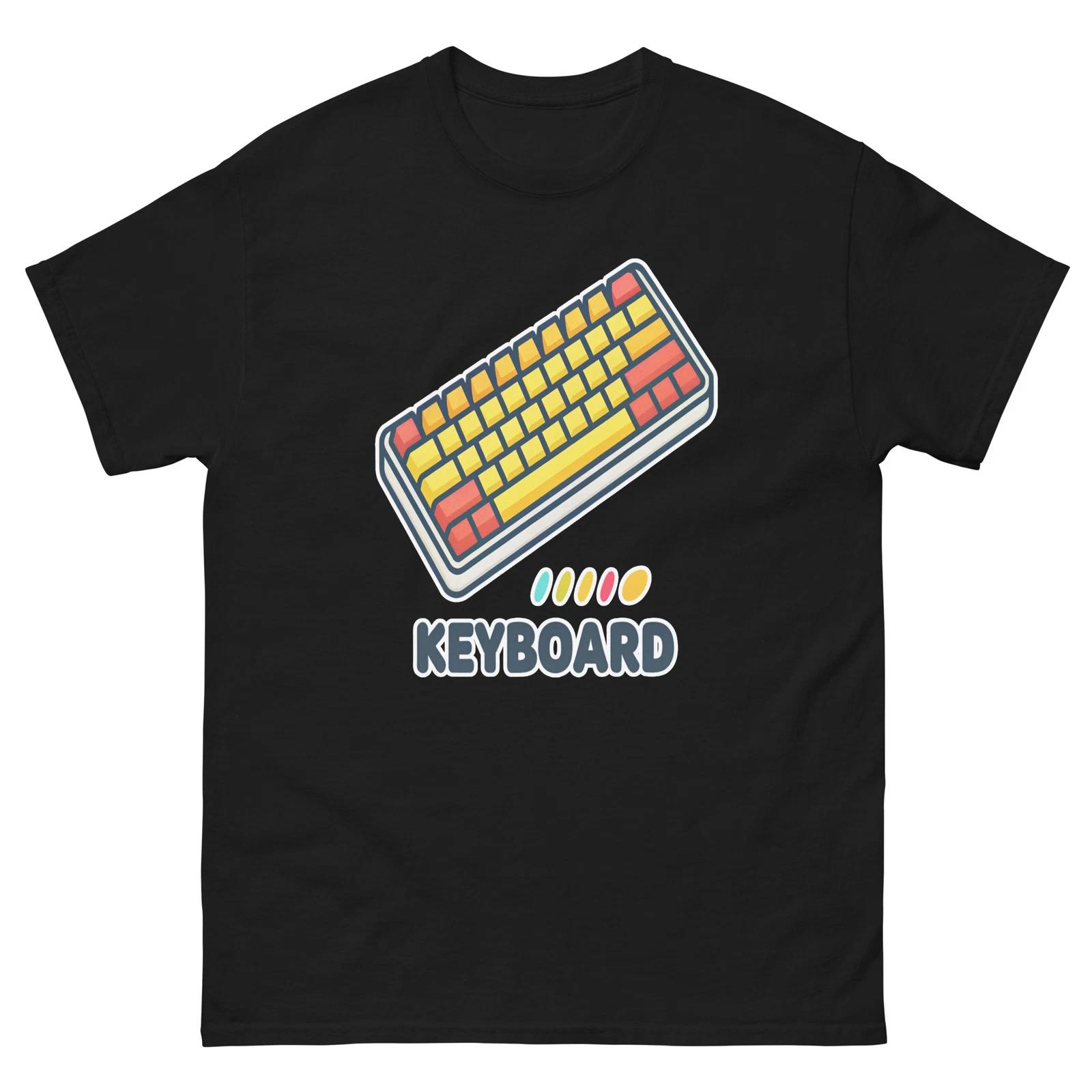 Keyboard School Classroom Object Office Teacher T-Shirt 3XL