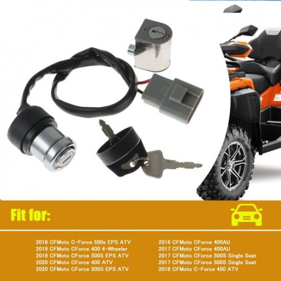 1 Set Start Switch Key Assembly Fit for CFMoto CForce CF400AU 500S 400 ATV