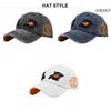 Black Eagle Eye Embroidered Baseball Cap Vintage Duck Tongue Hat Sun Hat