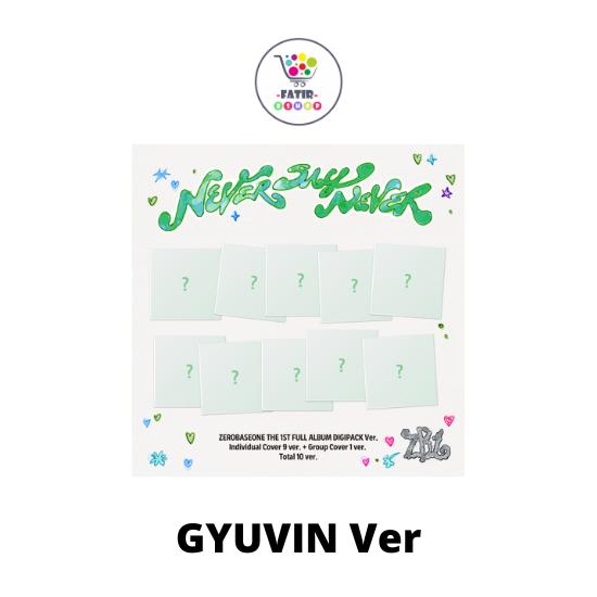 DIGIPACK Ver ZEROBASEONE THE 1st Full Album NEVER SAY NEVER