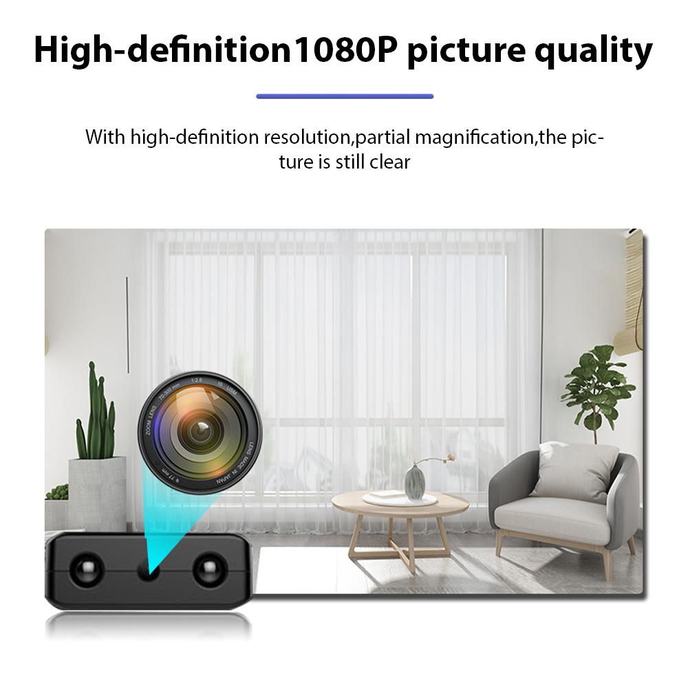 Smart Camera Recording 1080P Security Camcorder Motion Detection and Continuous Portable Infrared Night Viewing   Camera for   Warehouse