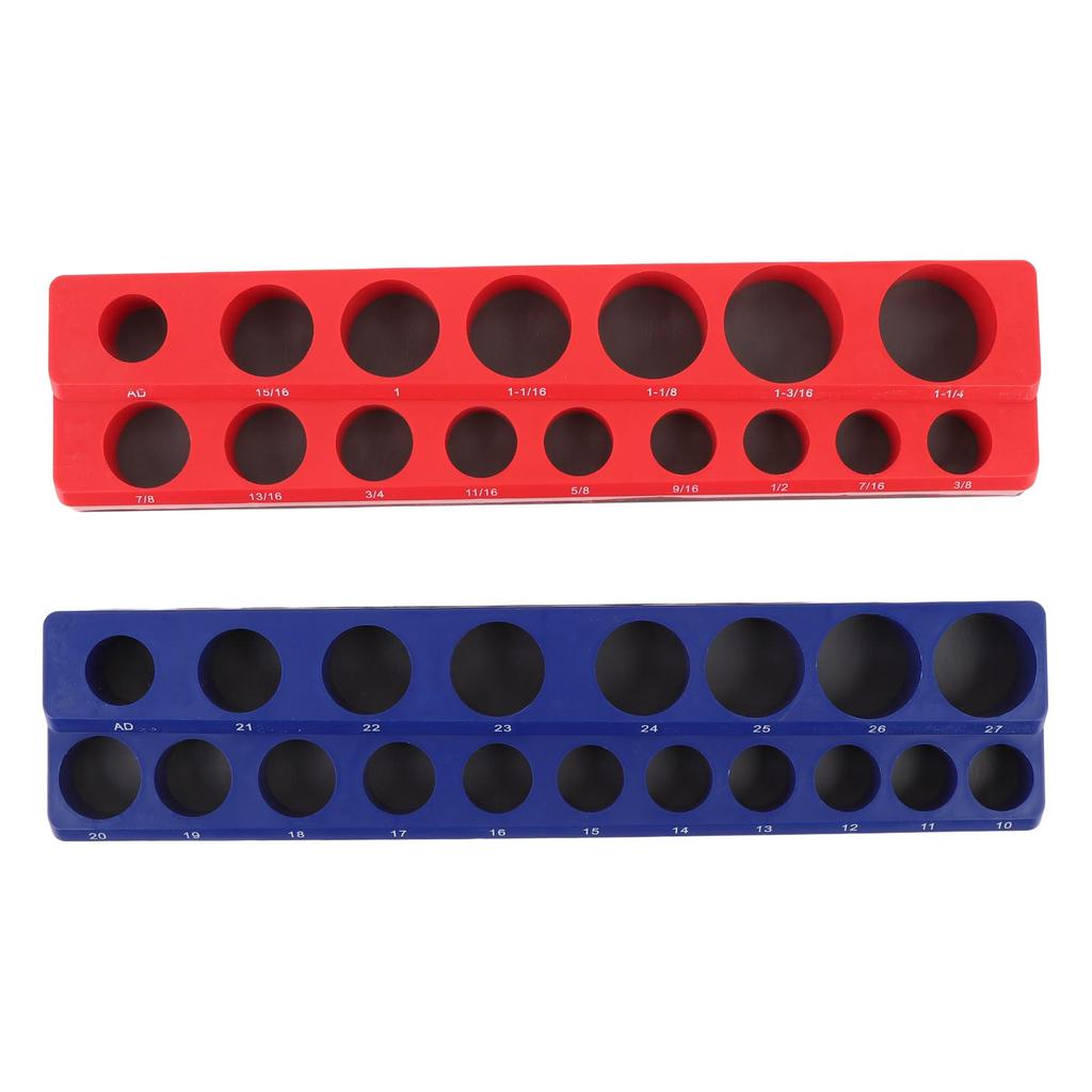 Organizator Magnetic pentru Socluri cu Pătrat de 12 Inch Magnet Puternic Metric SAE Tăvi Suport pentru Socluri 2 buc