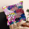 Given Manga Vai Receber Anime Cushion Cover Polyester Sofa Cushions Decorative Throw Pillows Home Decoration Pillowcover