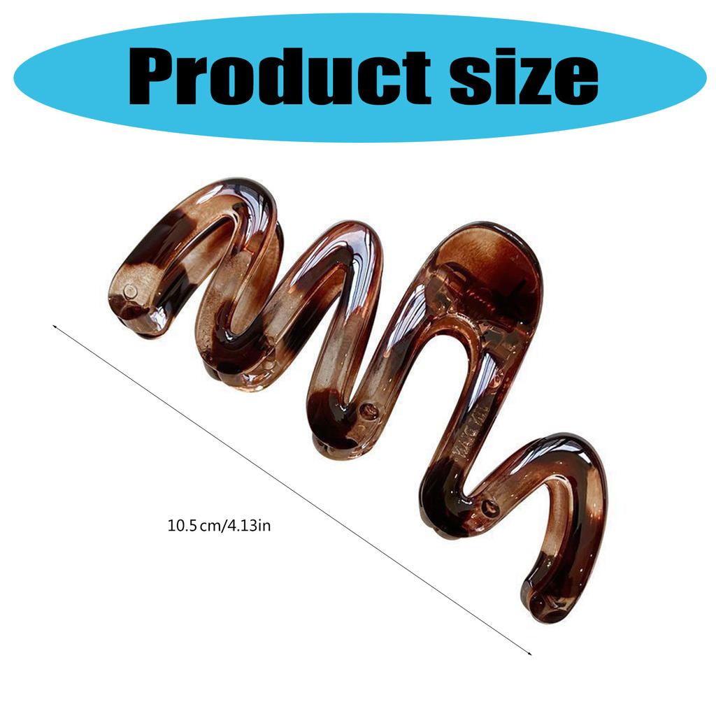 Wide Hair Clip Large Hair Claw Clip Fashion Elegant Adornment Holder Large Clip Barrettes Hair Styling Tool Ornaments