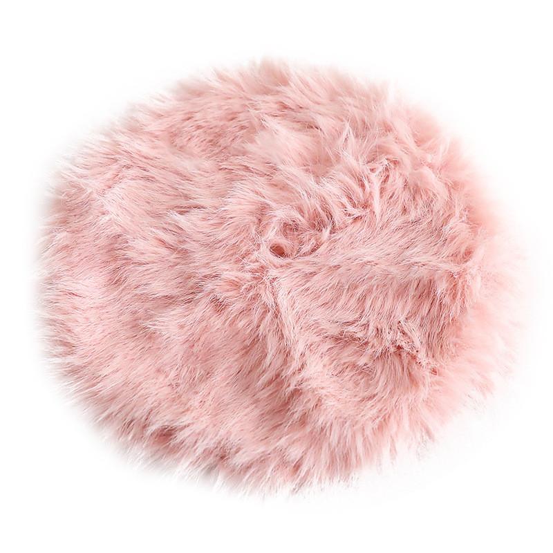 Christmas Tree Classic Skirt With Plush Fabric And Solid Color Design For Decor