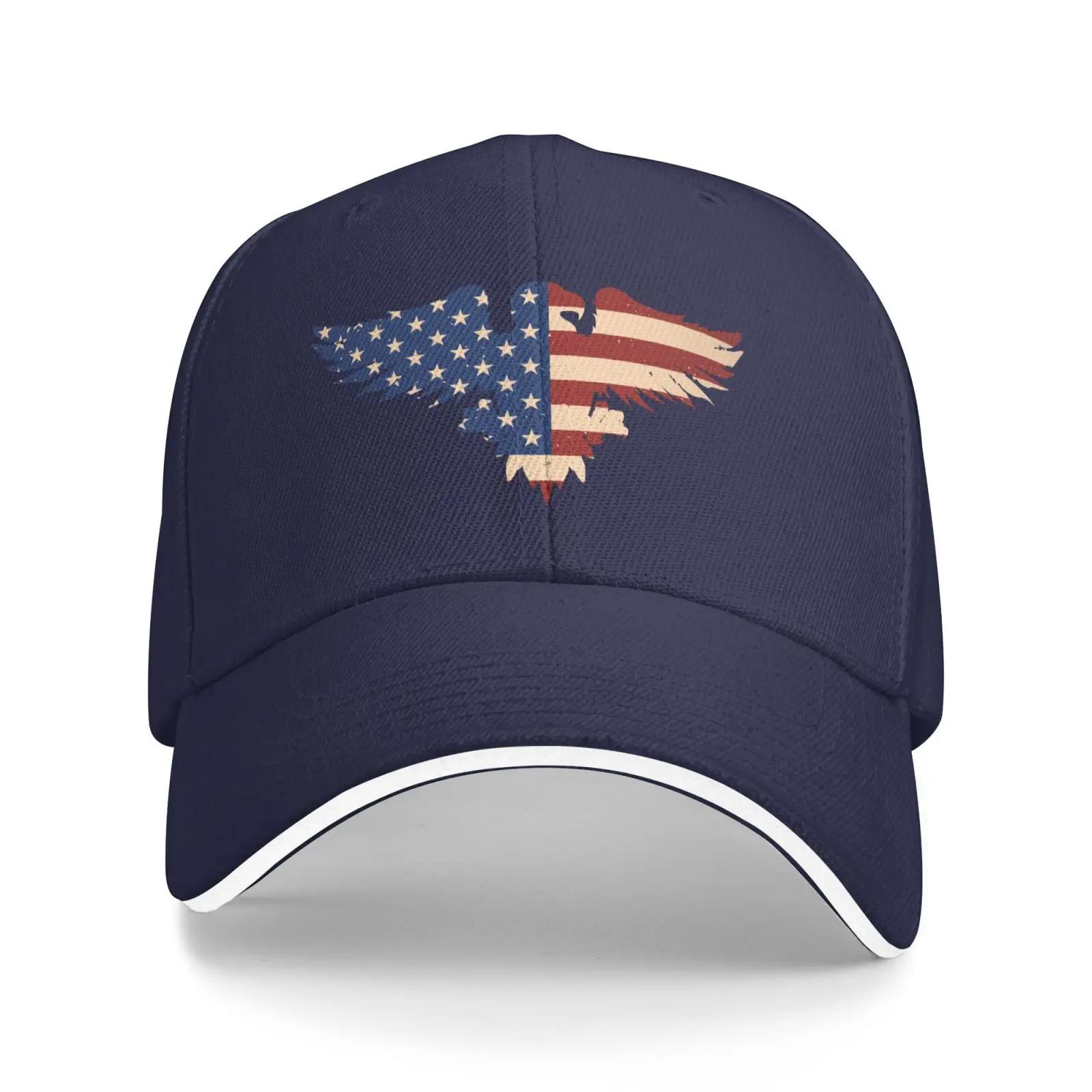

Print Baseball Caps Unisex Adjustable Sandwich Hat Vintage Outdoor Summer Travel Sun Snapback Cap
