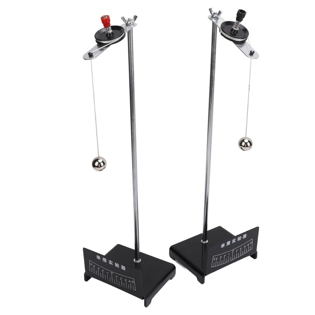 2 ST Enkel Gunga Fysik Experiment Utrustning Mekanisk Vibration Metall Pendelkula