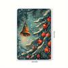 1PC 2D Vintage Jingle Bells Metal Tin Sign - Christmas Iron Wall Decor, Ideal for Home/Bar/Cafe/Garage Room Decoration
