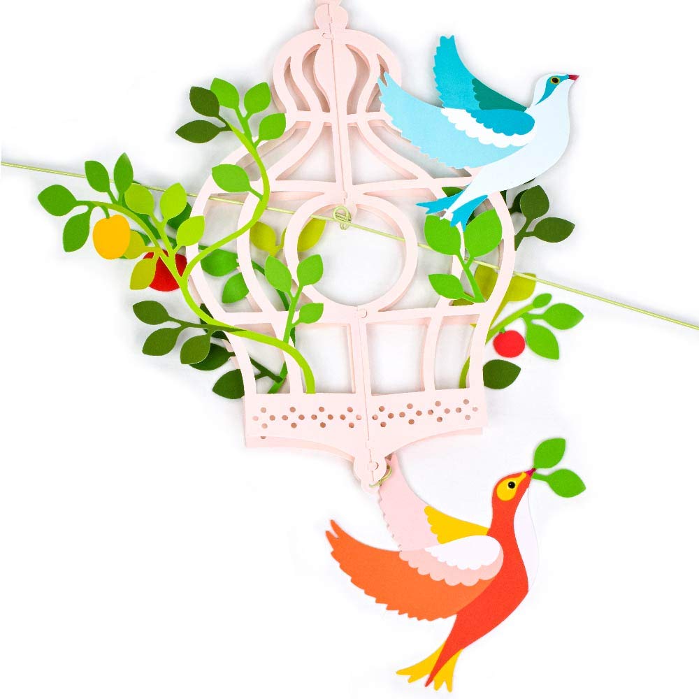 DJECO Birdcage a stylish Scandinavian design for babies and toddlers ages and Perfect for baby school entrance and other special A perfect gift for or