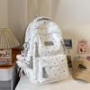 Schoolbag Korean Version of Small Fresh Schoolbag Japanese Princess Versatile Cute Star Printed Backpack Junior High School Class Backpack