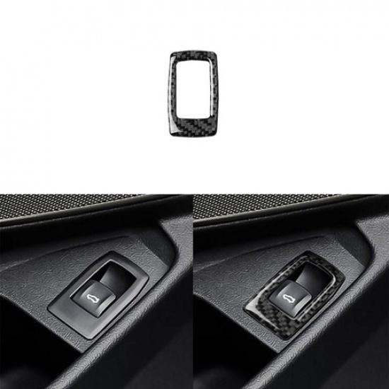 Real Carbon Fiber Rear Trunk Switch Button Cover For BMW 3 Series G20 G28 19-20