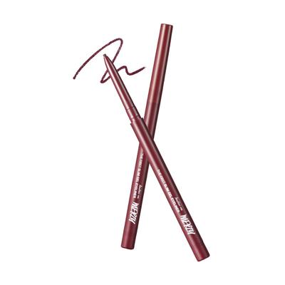 Merge the First Slim Gel Eyeliner 0.05g, GS5 BURGUNDY BERLY Burgundy Beryl, 1 Piece