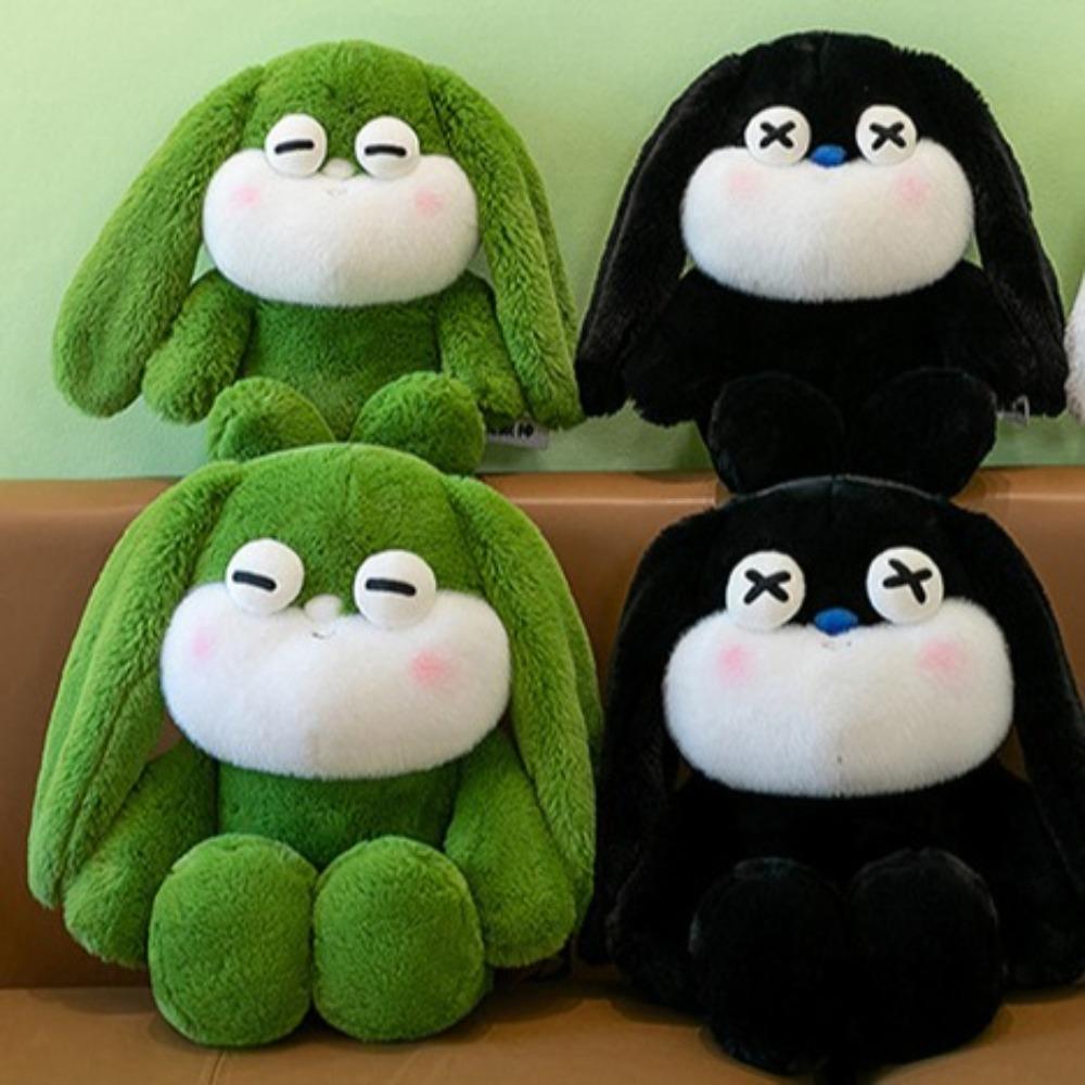 Soft Rabbit Plush Toy Large Capacity Cartoon Animal Backpack Fashion Rabbit Plush Backpack Girl