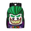 B-Batmans Cartoon Backpack 3D Print Hiking Backpacks Male Custom Soft High School Bags Pretty Rucksack