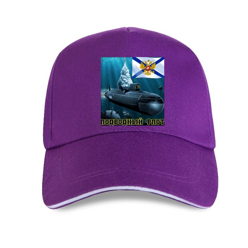New Cap Hat  Submarine Fleet Navy Army Uniform Russian Pattern Printed Cotton Baseball Cap Unisex's Top