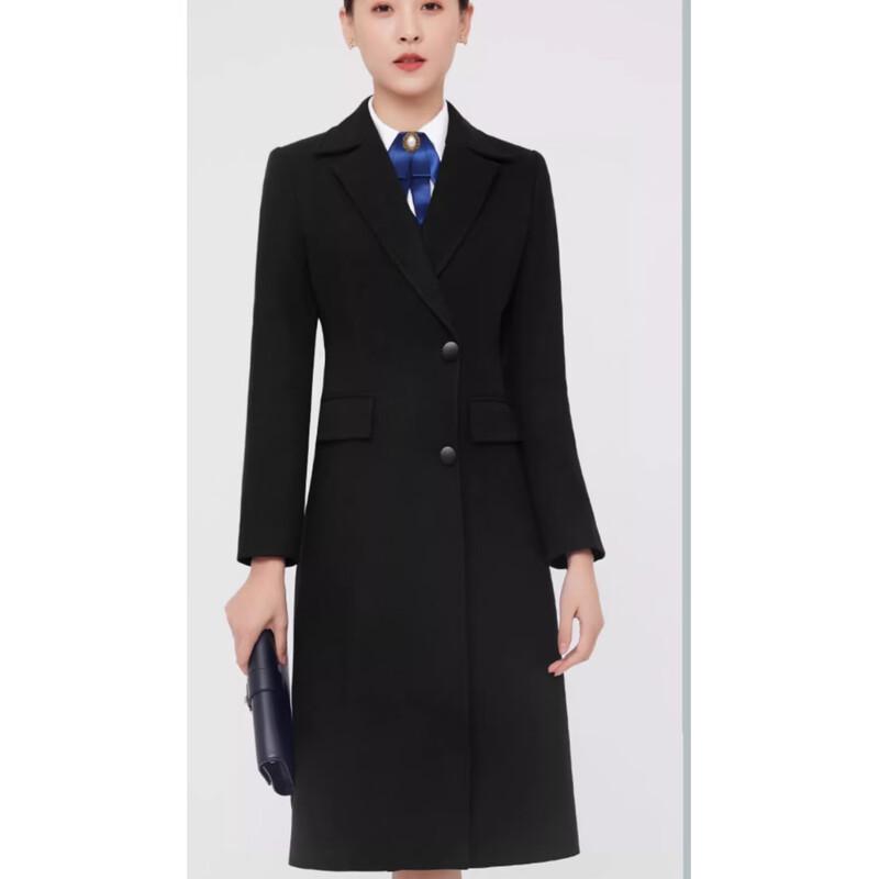 

DY004N Женское длинное шерстяное пальто с лацканами 3XL 190