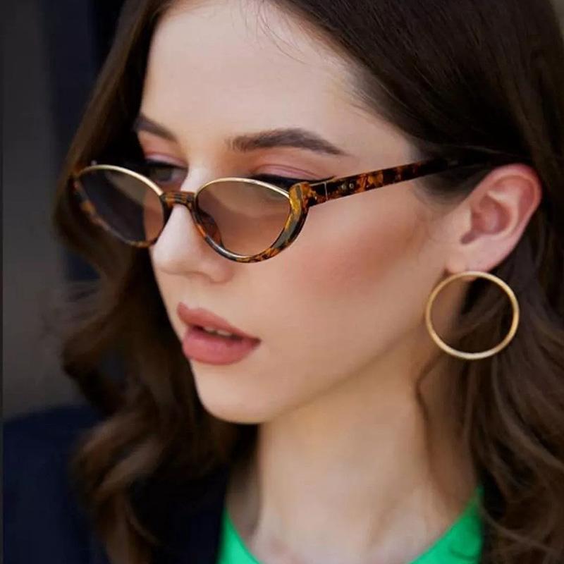 Small Frame Cat Eye Sunglasses Fashion Same Sunglasses Simple Sunglasses Women