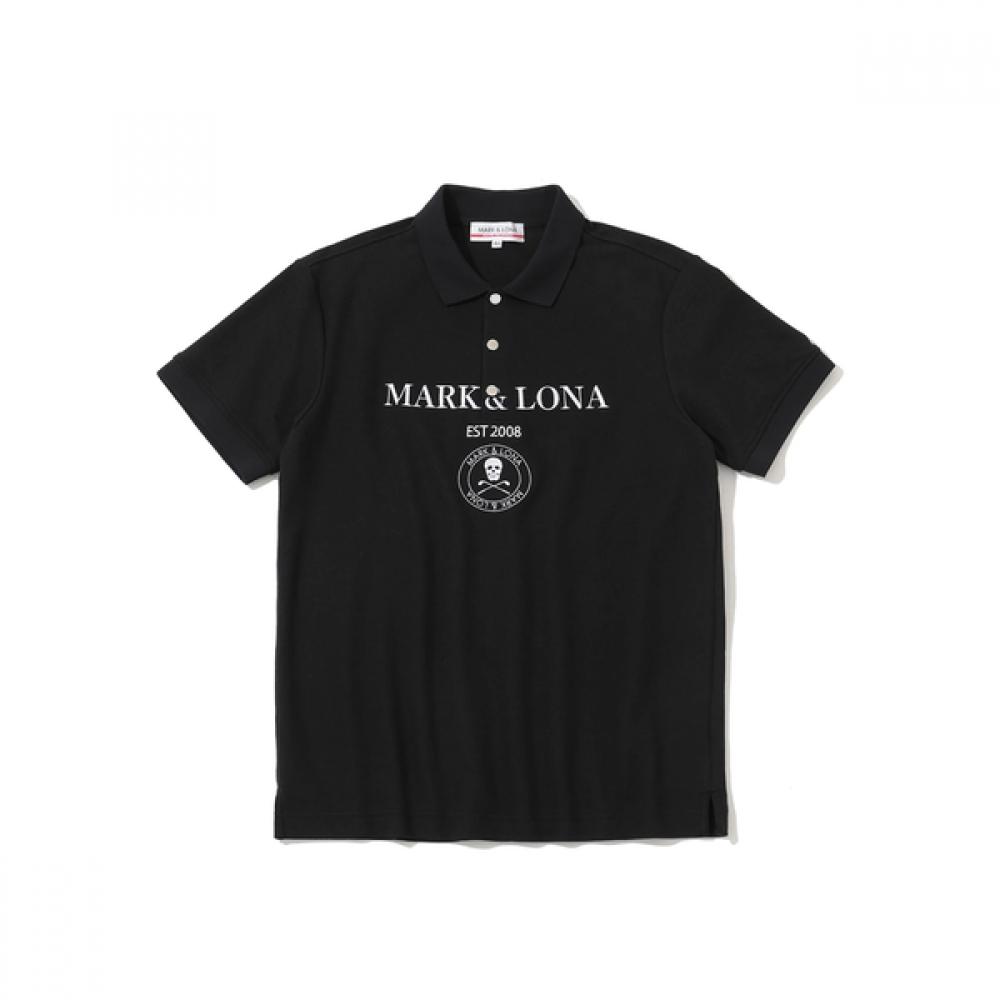 Mark   Lona M Gn Skull Point Ss Polo  ls1ix02M 