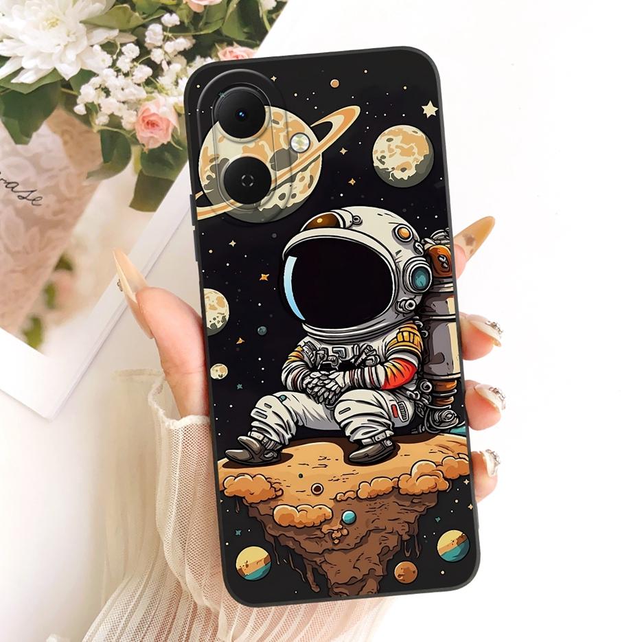 Für Tecno Spark Go 2 Hülle KM4 Niedlicher Hund Panda Cartoon Hülle Weiches TPU Mattes Handyhülle Für Tecno Pop 10 Pop10 Spark Go 2 Go2 Schale