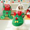 Warm Dog Four Legged Clothes Striped Pet Dress Up Costume Cats Christmas Coats  Autumn and Winter