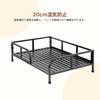 Iron Dog Bed Medium Dogs Sleeping Cot Polyester Mesh Iron Frame Dog Cots Comfortable Cat Cots Raised Pet Bed Pet Bed Pet Cot
