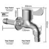 KEGOO 304 Stainless Steel Extended Washing Machine Faucet