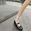 Fashion Designer Spring Women's Mary Jane Shoes Fashion Round Toe Women's Comfortable Soft-soled Flats Women's Comfortable Ballet Shoes