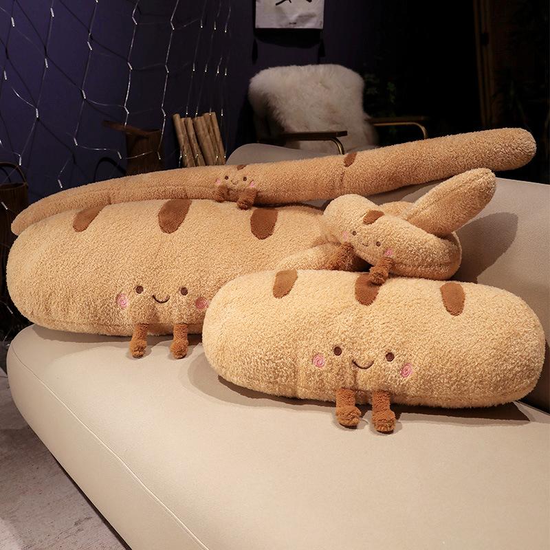 Creative Simulation Baguette Plush Toy Bread Doll Home Sofa Pillow Girl Soothes Rag Doll