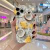 Tropical Coconut Pineapple Phone Case Summer Fruit Hard Cover for iPhone Shockproof Protection Birthday Christmas Halloween Holiday Gift