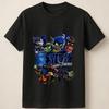 Sly Cooper and Friends Sly 2 Game Scene Retro Gamer Art Unisex T Shirt Unisex T-Shirt