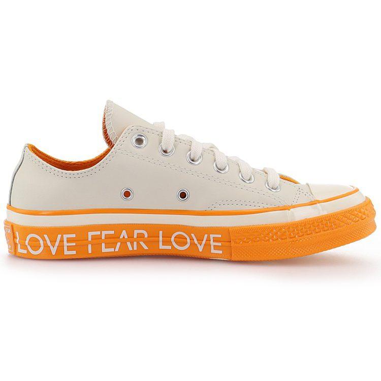 Chuck 70 Wmns Converse Low 'Love Graphic - Cream' Women's 563474C