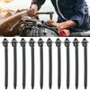 Quick Release Cable Zip Ties Cable Clips for Vehicle Wire Securing Easy Installation Nylon Fasteners Black