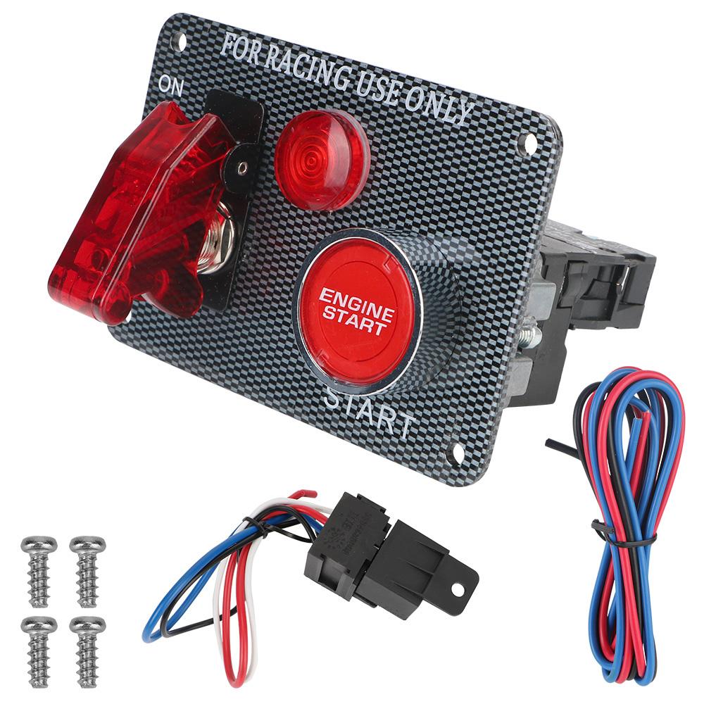 

2 Тумблера для модификации автомобиля Кнопка запуска Переключатель панели переключателей автомобиля Кнопка запуска Вкл/Выкл