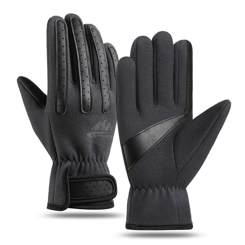 

1Pair Winter Cycling Gloves Shockproof Anti-slip Windproof Warm Touchscreen Outdoor Hiking Skiing Gloves