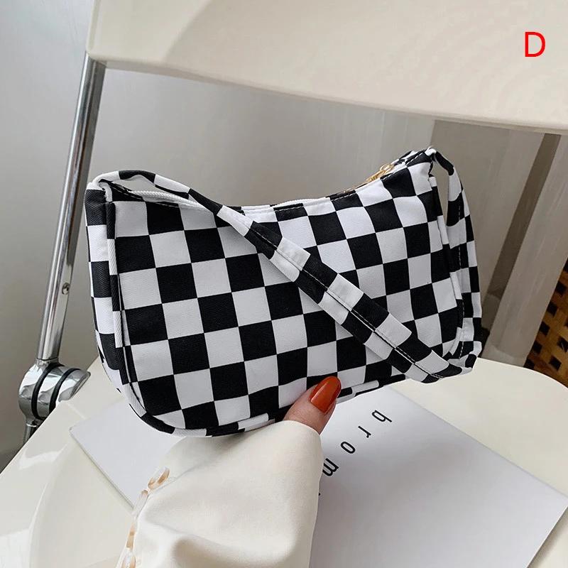 

Сумка через плечо из холщовой ткани с принтом, винтажная женская маленькая сумочка, повседневные универсальные сумки для женщин