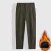 Dibinze Men's Plus Size Fleece Lined Outdoor Casual Pants