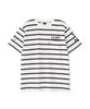 AVIREX S/S NAVAL POCKET T-SHIRT 783-2934008 Men's L Navy Border