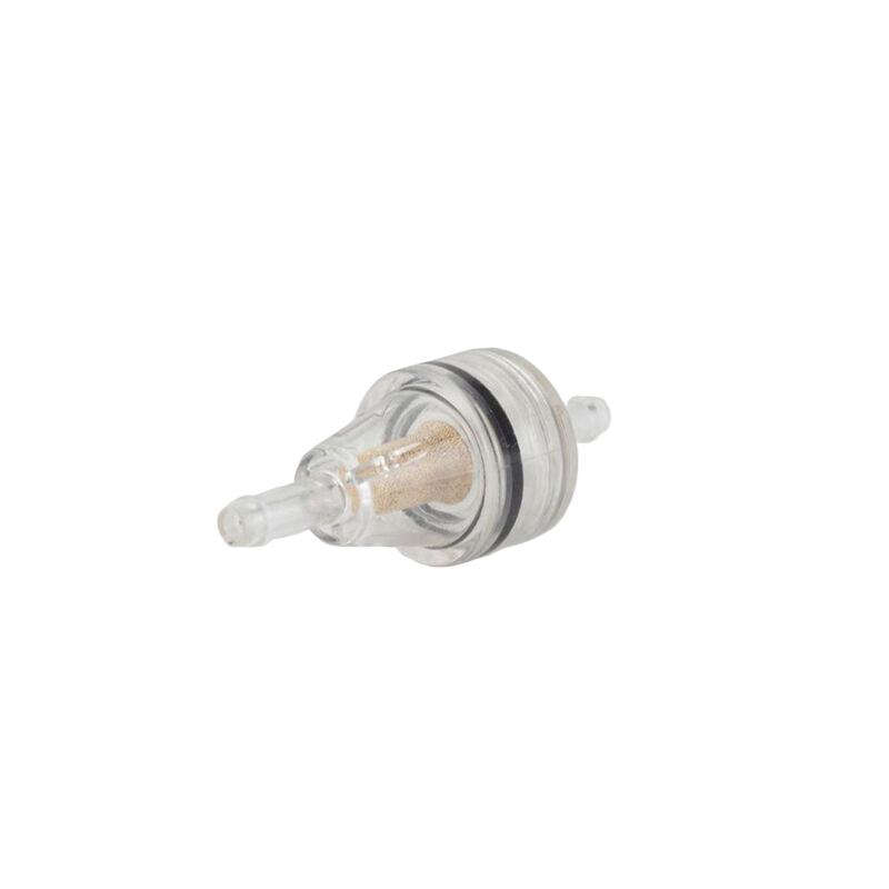 6Mm Small Plastic Universal Motorcycle Gas Petrol Fuel Oil Filter 1/4" Inline Clear Gas Mini Filte Replacement