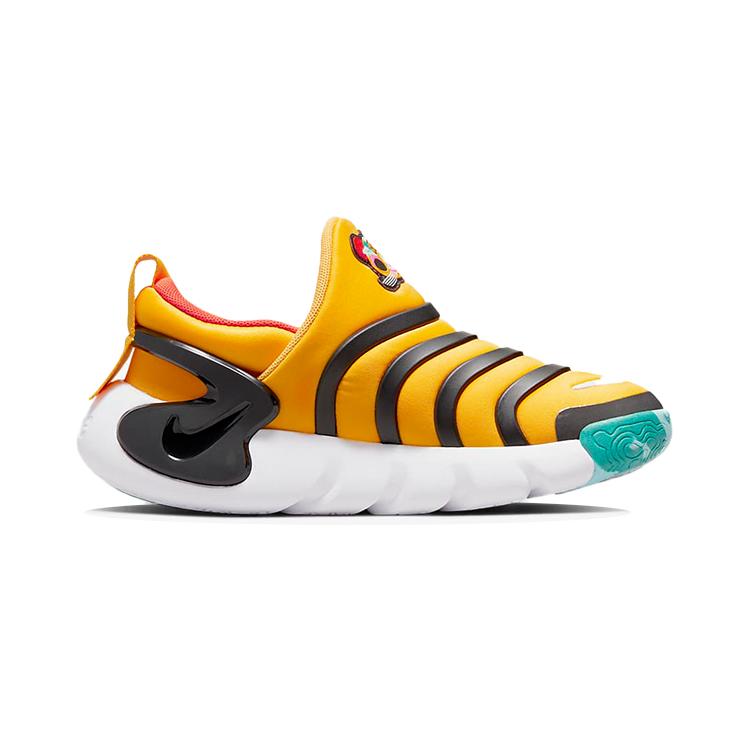 Nike Dynamo GO SE Caterpillar Anti Kick And Abrasion Resistant Low top Sports Casual Shoes Yellow Black DR0270-700
