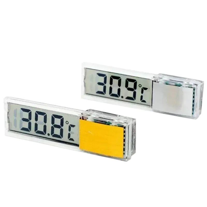 

HHO-Aquarium Measurement Fish Tank Temp Meter LCD Digital Electronic 2Pcs Fish Tank Temperature Aquarium Accessories